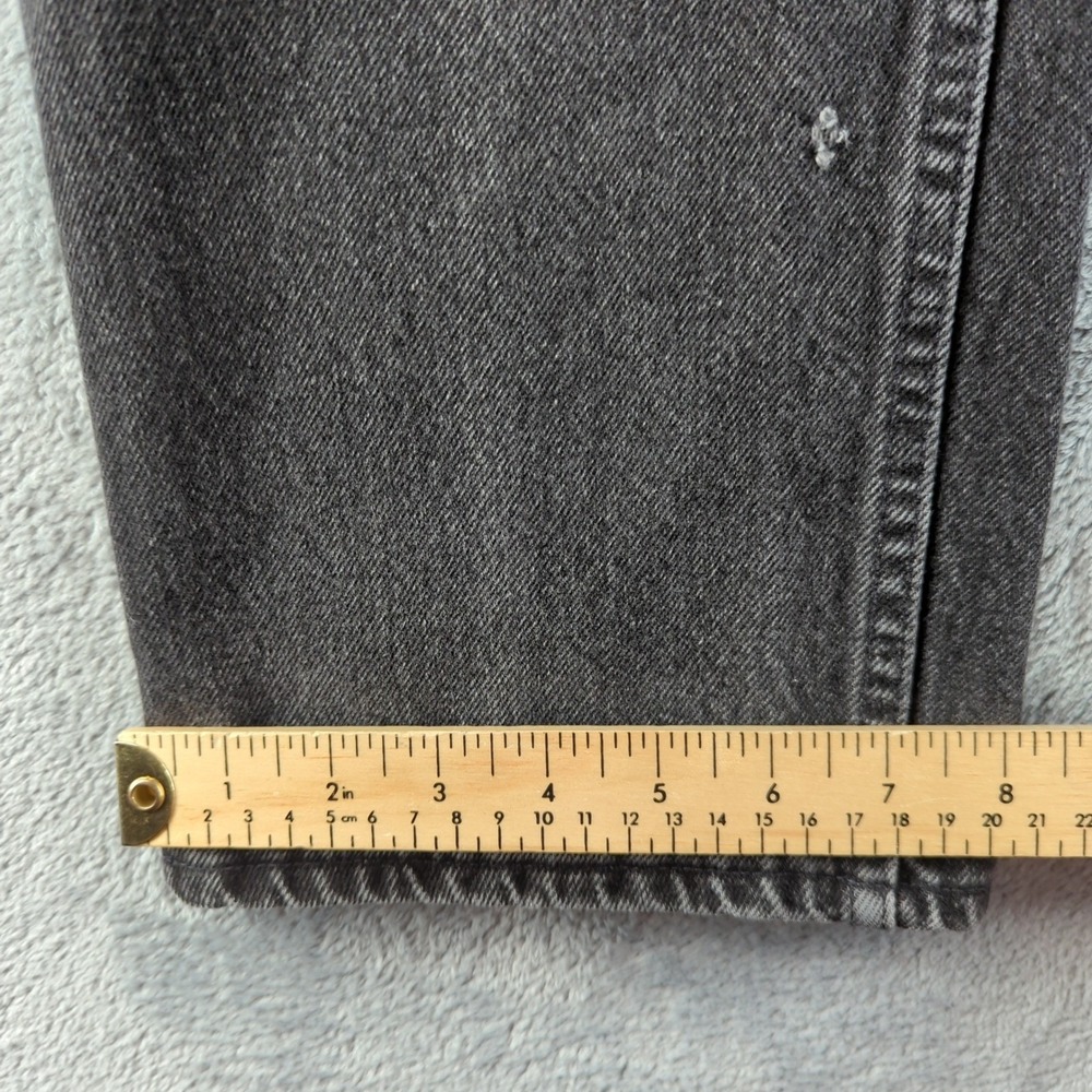 Vintage Levis Jeans Mens 34 (Fits 30x32) Black Faded 619 Relaxed Straight Canada - Picture 7 of 13